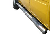 Бічні труби (2 шт., нерж.) Середня база, d60 для Volkswagen LT 1998↗ мм.