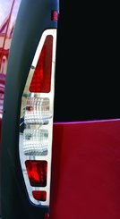 Хром окантовка на стопи (нерж.) для Fiat Doblo 2001-2005