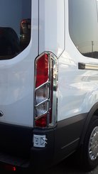 Хром накладки на стопи для Opel Combo/Fiat Doblo 2010-2015