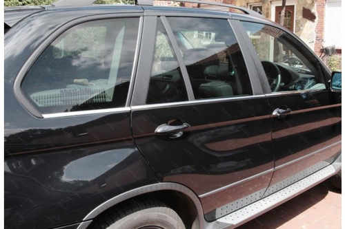Хром накладки для BMW X5 (1999-2007) окантовка вікон нерж Carmos (Туреччина)
