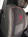 Авточохли (тканина↗кожзам, Premium) Повний салон для Citroen Berlingo 2008-2018 років.