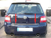 Хром накладка на кромка багажника нерж для VW Golf4 Carmos (Туреччина)