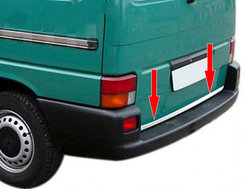 Хром накладка на кромку багажника Omsa для VW T4 (ляда)