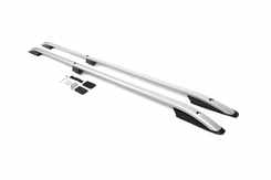 Рейлінги Skyport (2 шт, сірий мат) Коротка база для Ford Custom 2013↗ мм.