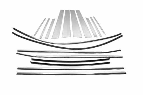 Повне обведення скла для BMW X6 F-16 2014-2019рр.