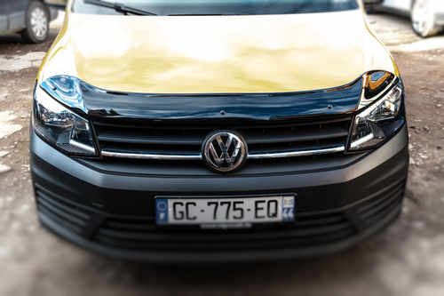Дефлектор капота (EuroCap) для Volkswagen Caddy 2015-2021