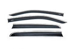 Килимки з хромом (4 шт, Niken) для Volkswagen Amarok