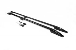 Рейлинги Skyport (2 шт, черные) Короткая база для Ford Custom 2013↗ гг.