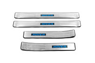 Накладки на пороги Libao LED (4 шт, нерж) для GreatWall Haval H6