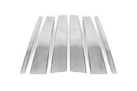 Молдинг дверних стійок (4 шт, нерж.) для Land Rover Freelander II