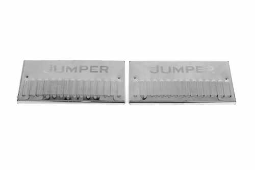 Хром накладки для Citroen Jumper (2006+) накладки на пороги нерж. Carmos (Туреччина)