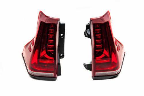 Задні ліхтарі LED red (рестайлінг, 2 шт) для Lexus GX460