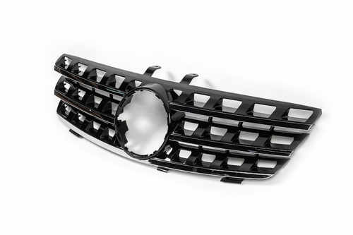 Передня решітка (OEM) 2005-2008, Чорна для Mercedes ML W164