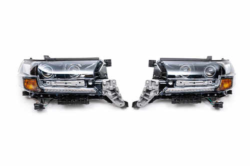 Передні фари Executive Black Toyota Land Cruiser 200 2016-
