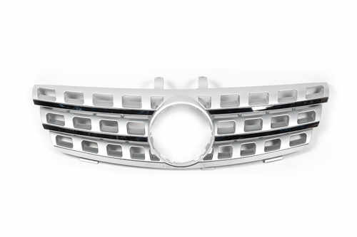 Передня решітка (OEM) 2005-2008, Сіра для Mercedes ML W164