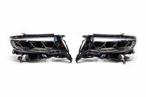 Передні фари Lexus стиль 3 LED для Toyota LC 150 Prado 2017+, (2 шт)