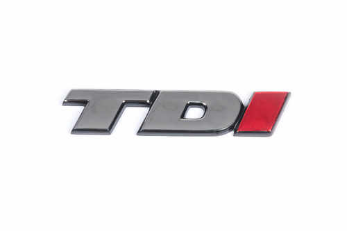 Задня напис Tdi Під оригінал, Всі букви Хром для Volkswagen T4 Caravelle/Multivan