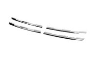 Накладки на решітку (4 шт, нерж.) для Renault Kangoo/Express 2021