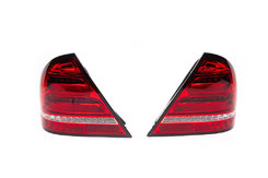 Задні ліхтарі LED (2 шт) для Mercedes C-class W203 2000-2007рр.