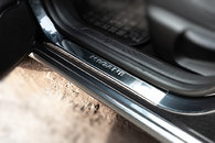 Накладки на пороги Carmos V2 (4 шт, нерж) для Renault Megane IV 2016↗ мм.