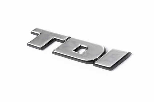 Задня напис Tdi Під оригінал, Всі букви Хром для Volkswagen T4 Caravelle/Multivan