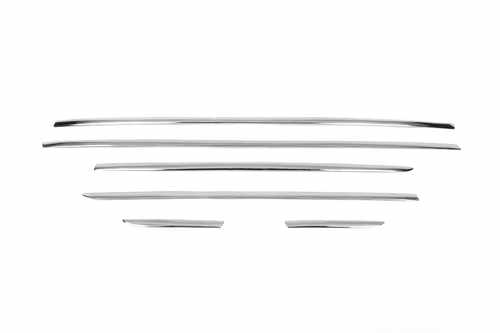 Накладки на молдинг (нерж) для Mercedes S-сlass W222
