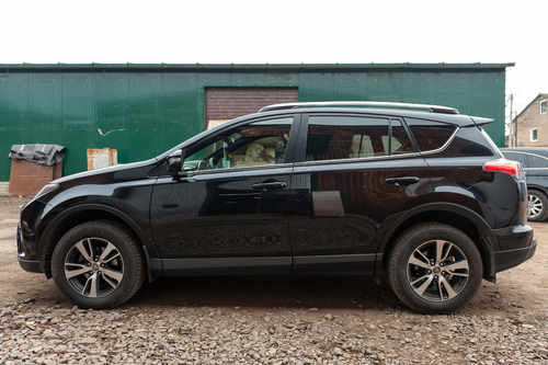 Рейлінги Rav4 2013-2018 Сріблясті (під оригінал)