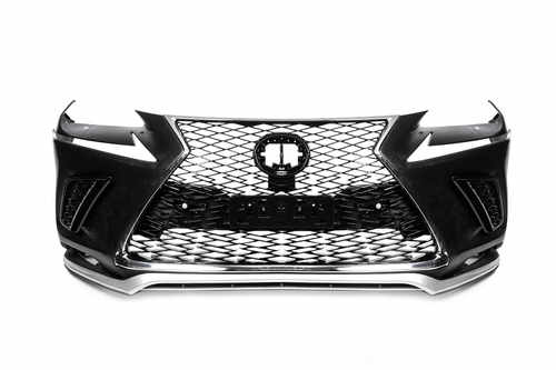 Бампер з гратами в рестайлінг дизайні для Lexus NX