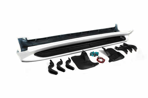 Бокові пороги с LED (дизайн 2015-2020) Toyota Land Cruiser 200