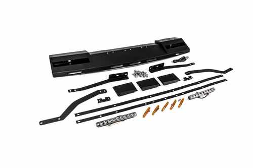 Козирок лобового скла під багажник DAKAR (LED) для Volkswagen Amarok
