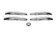 Накладки на ручки (нерж) 5 ручок для Ford Transit 2014↗ мм.