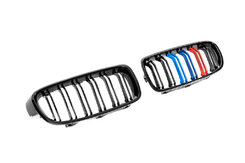 Решетка-ноздри (2 шт, M-Look) для BMW 3 серия F-30/31/34 2012-2019 гг.