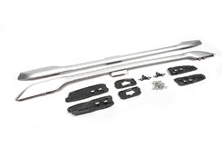 Рейлинги Toyota Land Cruiser Prado 150 Серебристые усиленные