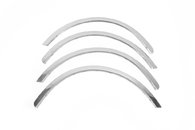 Накладки на арки (4 шт, нерж) для Skoda Fabia 2000-2007 рр.