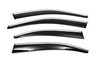 Вітровики з хромом Liftback (4 шт., Sunplex Chrome) для Skoda Octavia III A7 2013-2019рр.