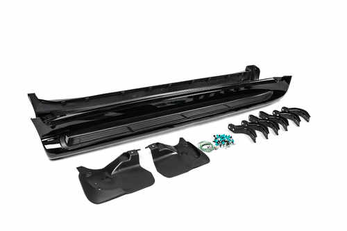 Бокові пороги с LED (дизайн 2015-2020) Toyota Land Cruiser 200