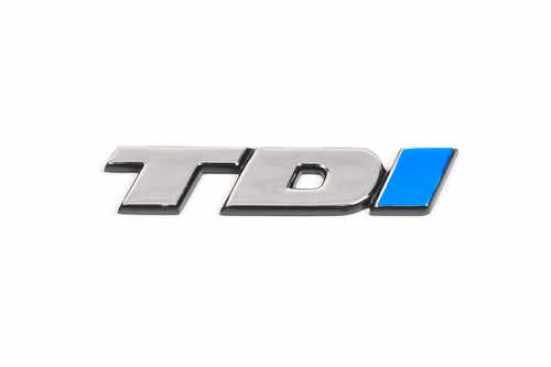Задня напис Tdi Під оригінал, Всі букви Хром для Volkswagen T4 Caravelle/Multivan