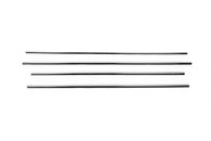 Хром нижні молдинги стекол (нерж.) для Bmw E46 2001-2005