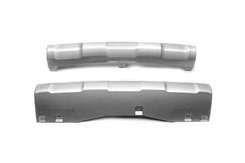Передня і задня накладки V1 (2 шт) для Subaru Outback 2014-2019 рр.