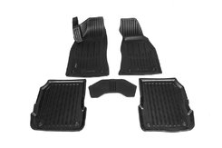 Килимки Stingray 3D (5 шт, поліуретан) для Audi A6 C5 2001-2004 рр.