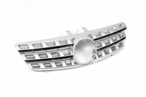 Передня решітка (OEM) 2005-2008, Сіра для Mercedes ML W164