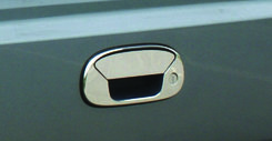 Хром накладка на ручку двері багажника (нерж.) для Fiat Doblo 2001-2009