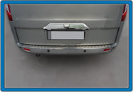 Хром планка над номером (під камеру, нерж.) для Ford Custom 2013↗ мм.