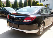 Задня нижня накладка (під фарбування) для Opel Insignia 2008-2017 рр.