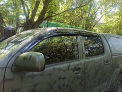 Вітровики (4 шт., Sunplex Sport) для кToyota Hilux 2006-2015