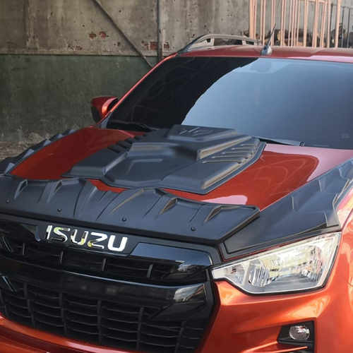 Накладка на капот (ABS) для Isuzu D-Max 2019↗ рр.