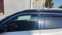 Вітровики з хромом (4 шт, Niken) для Peugeot 2008 2019↗︎ рр.