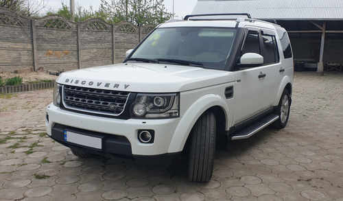 Рейлінги сірі для Land Rover Discovery III-IV