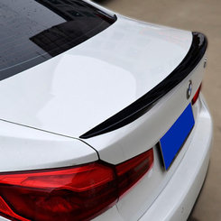 Спойлер LIP V1 (1234 Upgrade, чорний) для BMW 5 серія G30/31 (2017↗)