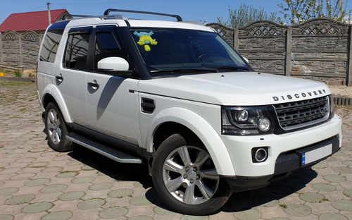 Рейлінги сірі для Land Rover Discovery III-IV